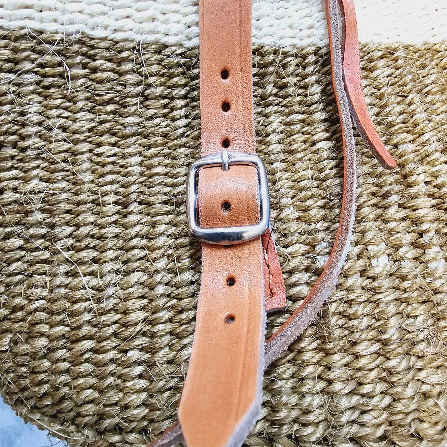 Handwoven Sisal Backpack, African Backpack, Kiondo Bag