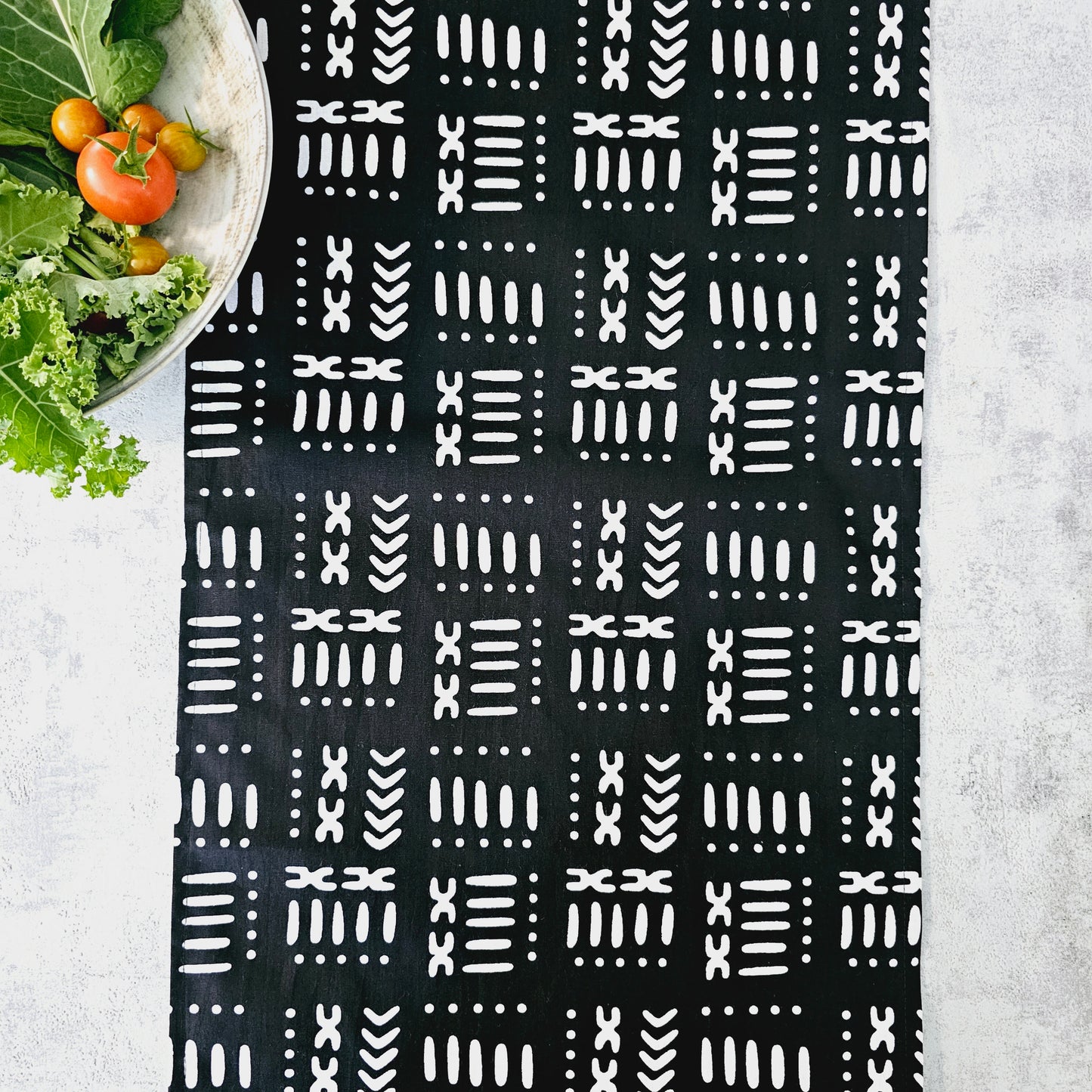 Table Runner 160x35cm | 180x35 | 200x35cm | 100% Cotton African Print Fabric