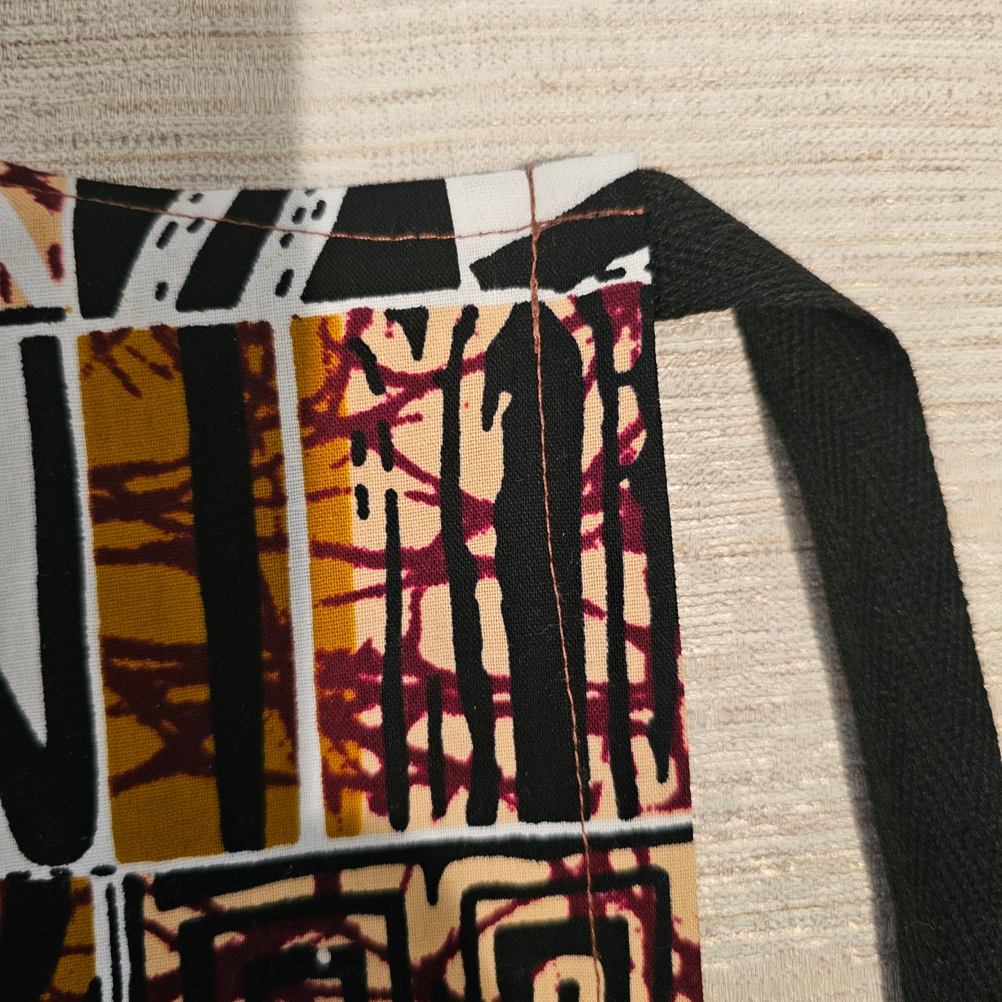 Handmade African Print Apron with Pocket | 100% Cotton Fabric