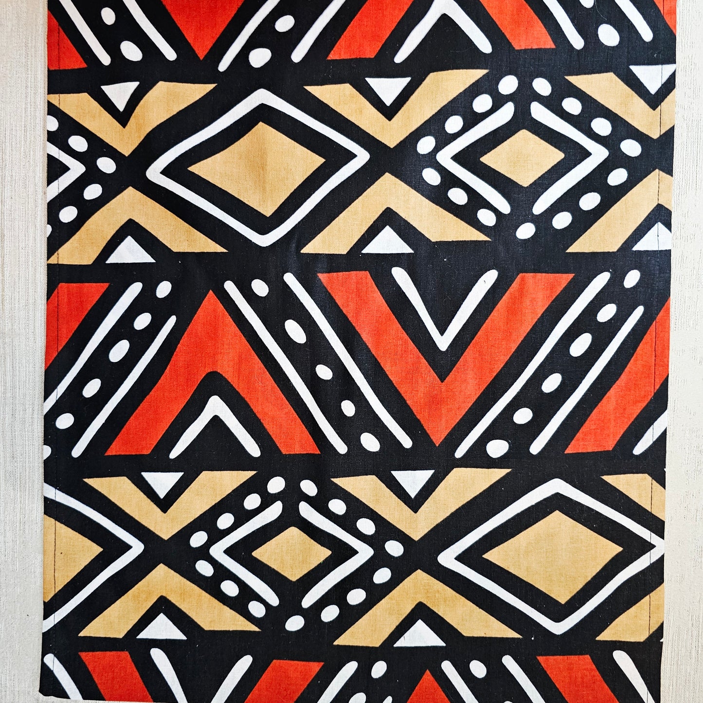 Table Runner and Set of 8 Napkins | 100% Cotton African Print Fabric