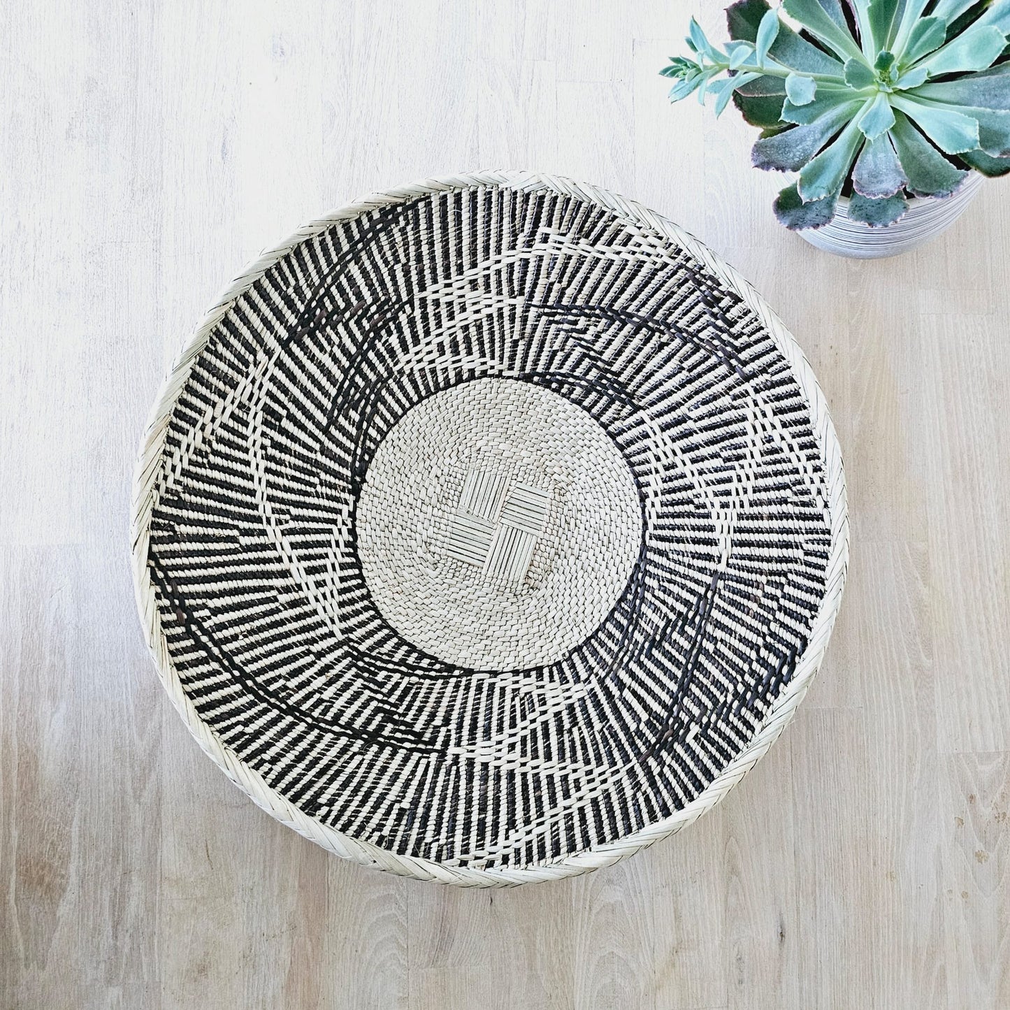 Large | 45cm | Handmade African Wall Baskets | Zimbabwe Baskets | Boho Wall Decor