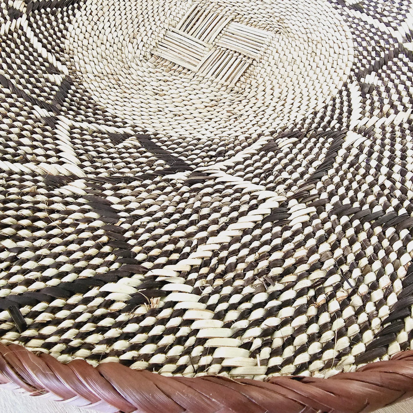 Large | 45cm | Handmade African Wall Baskets | Zimbabwe Baskets | Boho Wall Decor