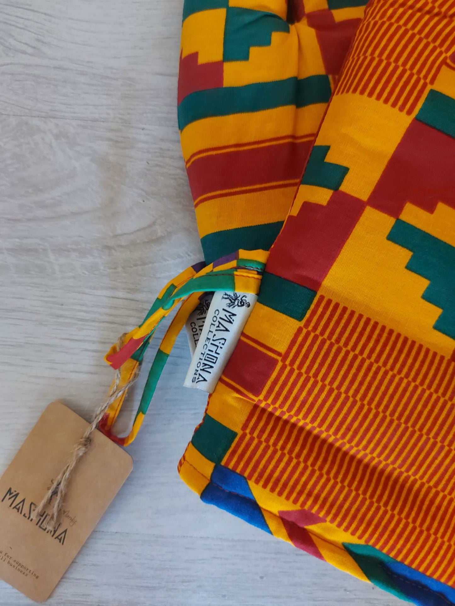 Set of 2 Handmade "Mudcloth" Bogolan Print Inspired African Print Oven Glove