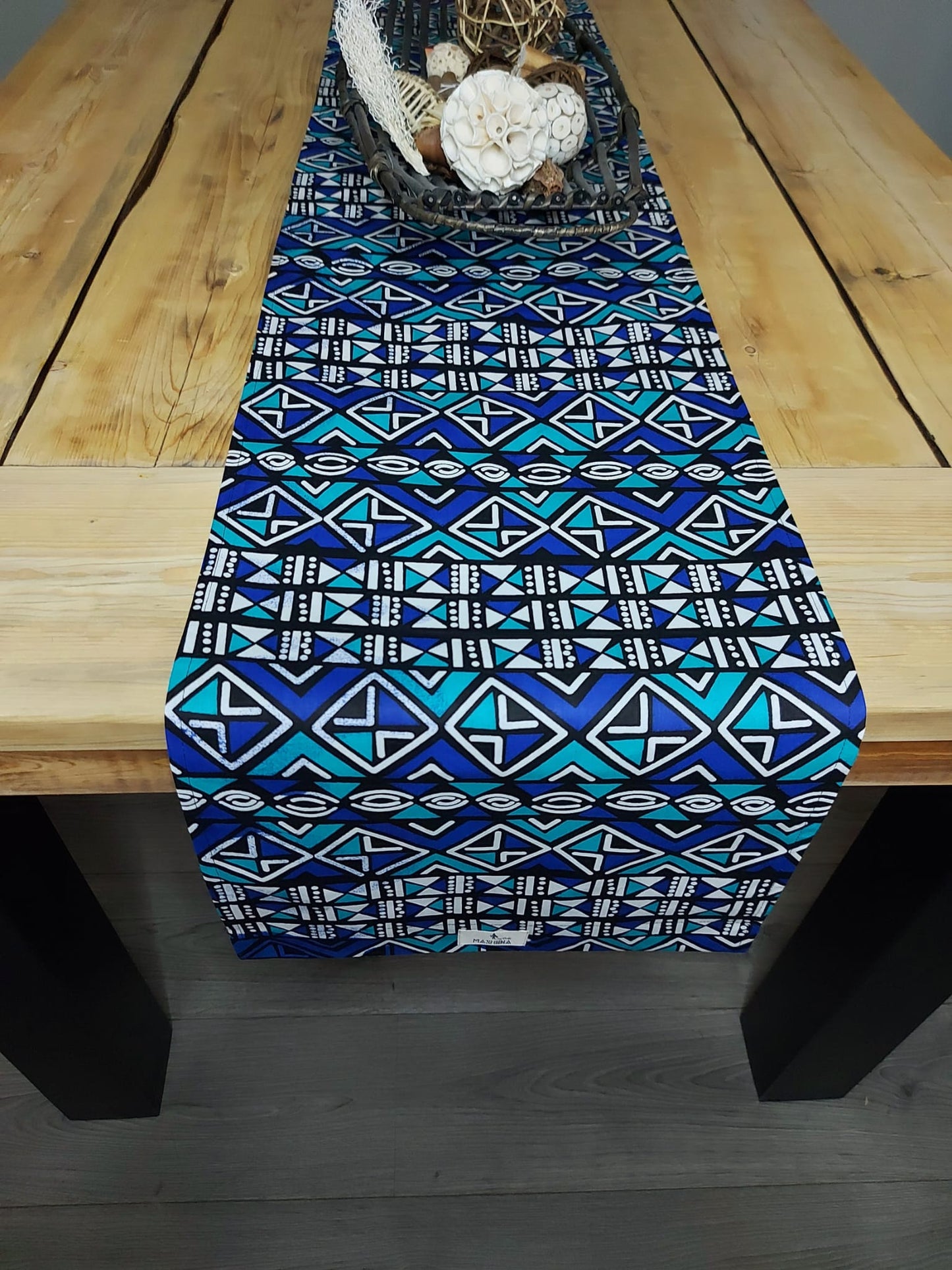 Table Runner 160x35cm | 180x35 | 200x35cm | 100% Cotton African Print Fabric