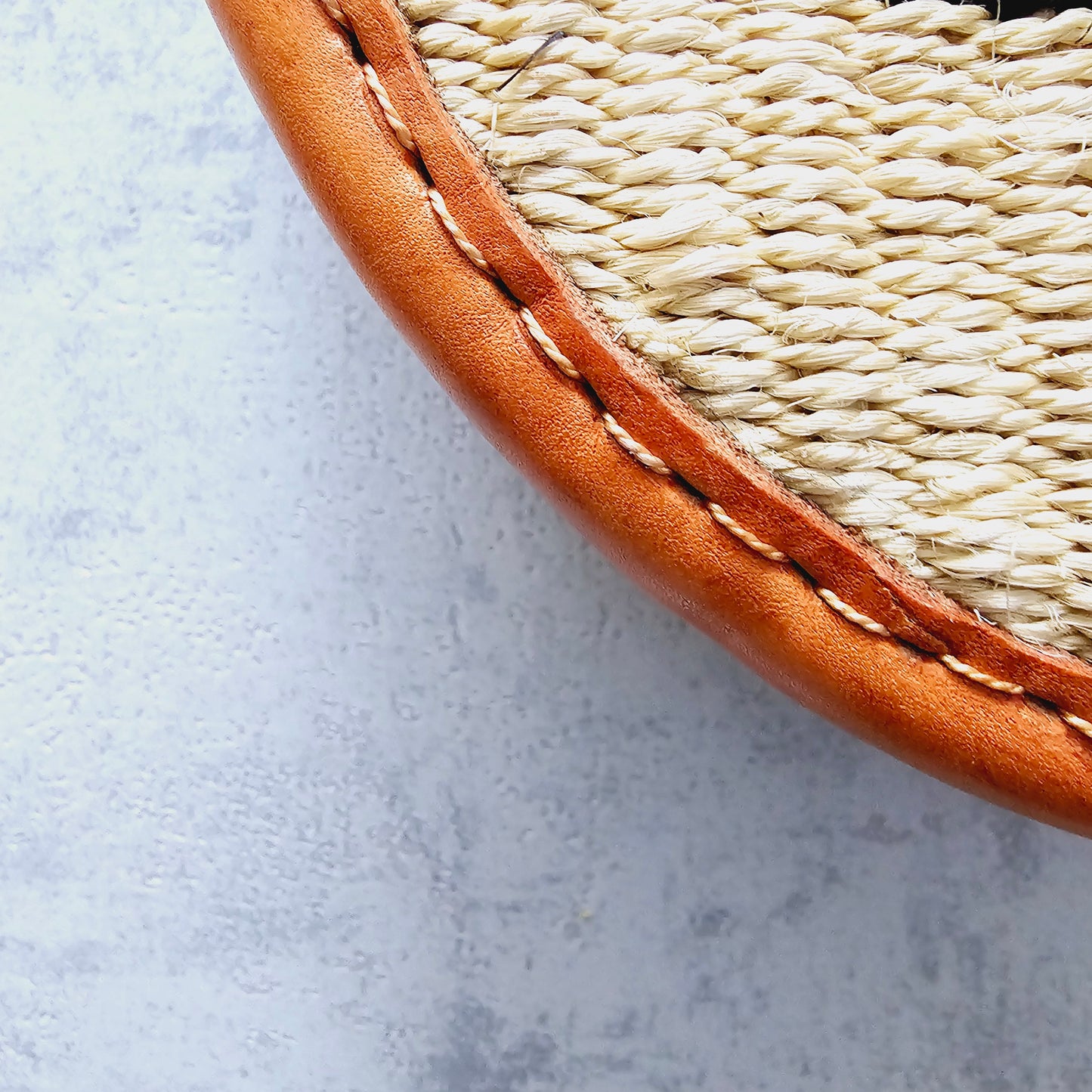 Handmade Sisal Handbag | Fully lined with an Adjustable Strap