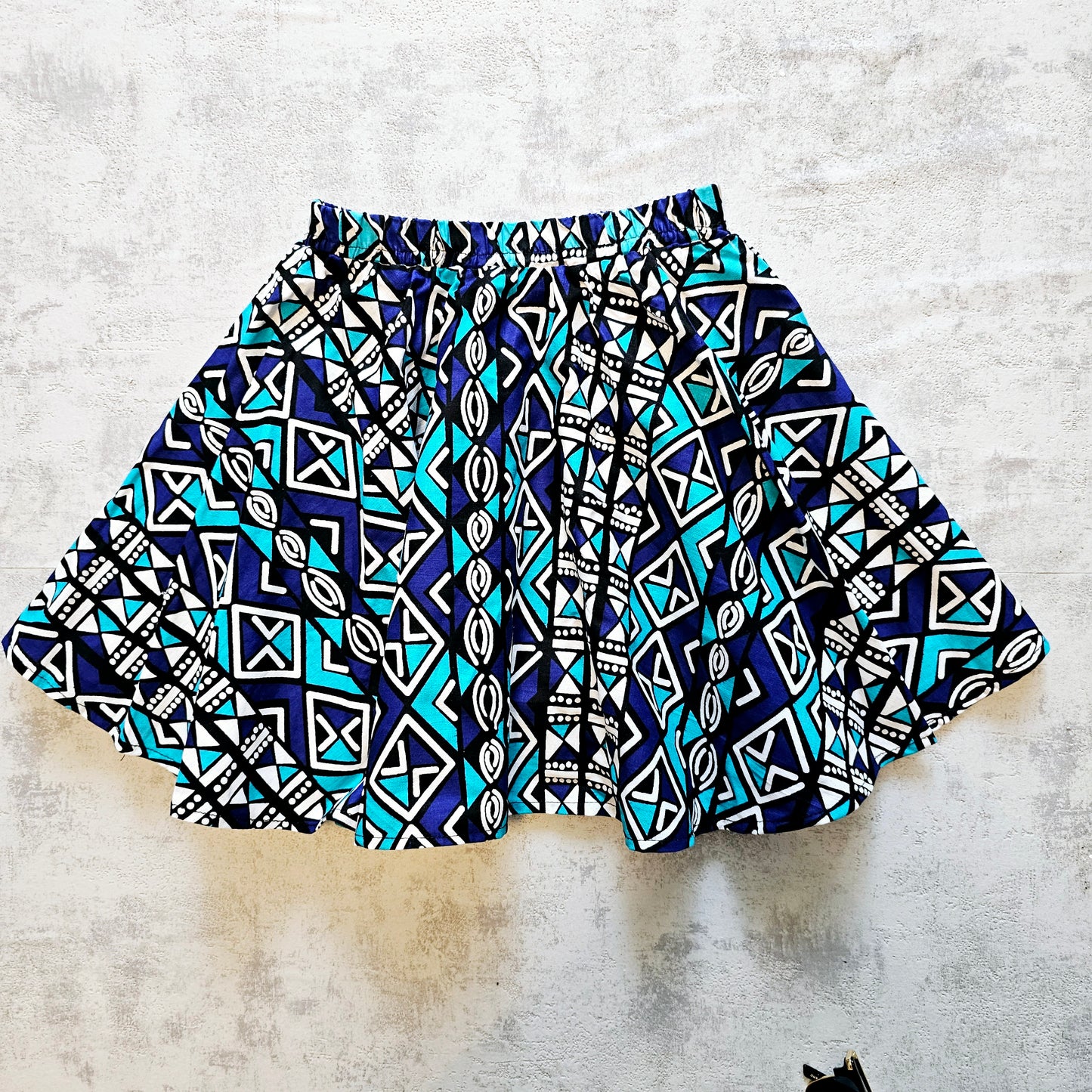 Toddler Circle Skirt | Ankara Skirt for Girls | Flowy Playful Skirt