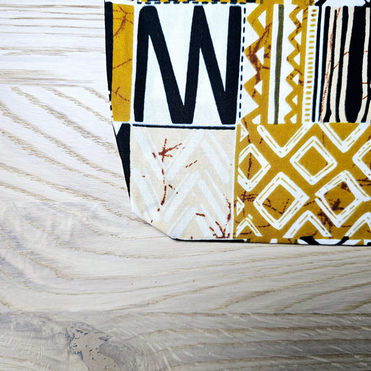 Handmade Tote Bag African Print | Beach Bag | Shopping Bag |