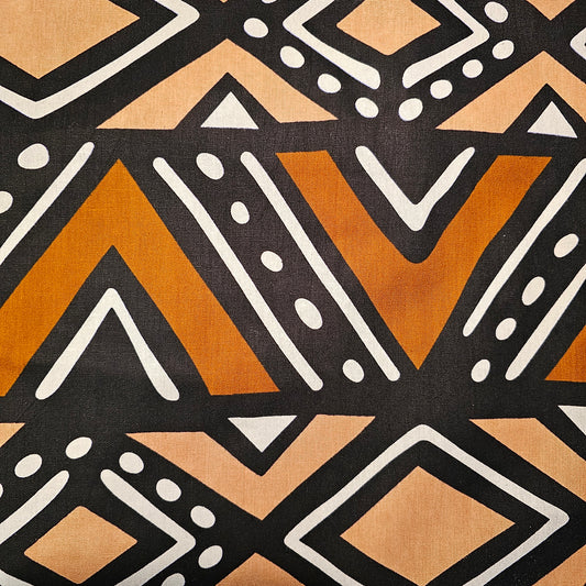 Handmade African Print Apron with Pocket | 100% Cotton Fabric