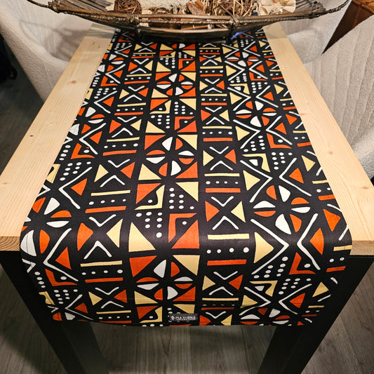 Table Runner 160x35cm | 180x35 | 200x35cm | 100% Cotton African Print Fabric