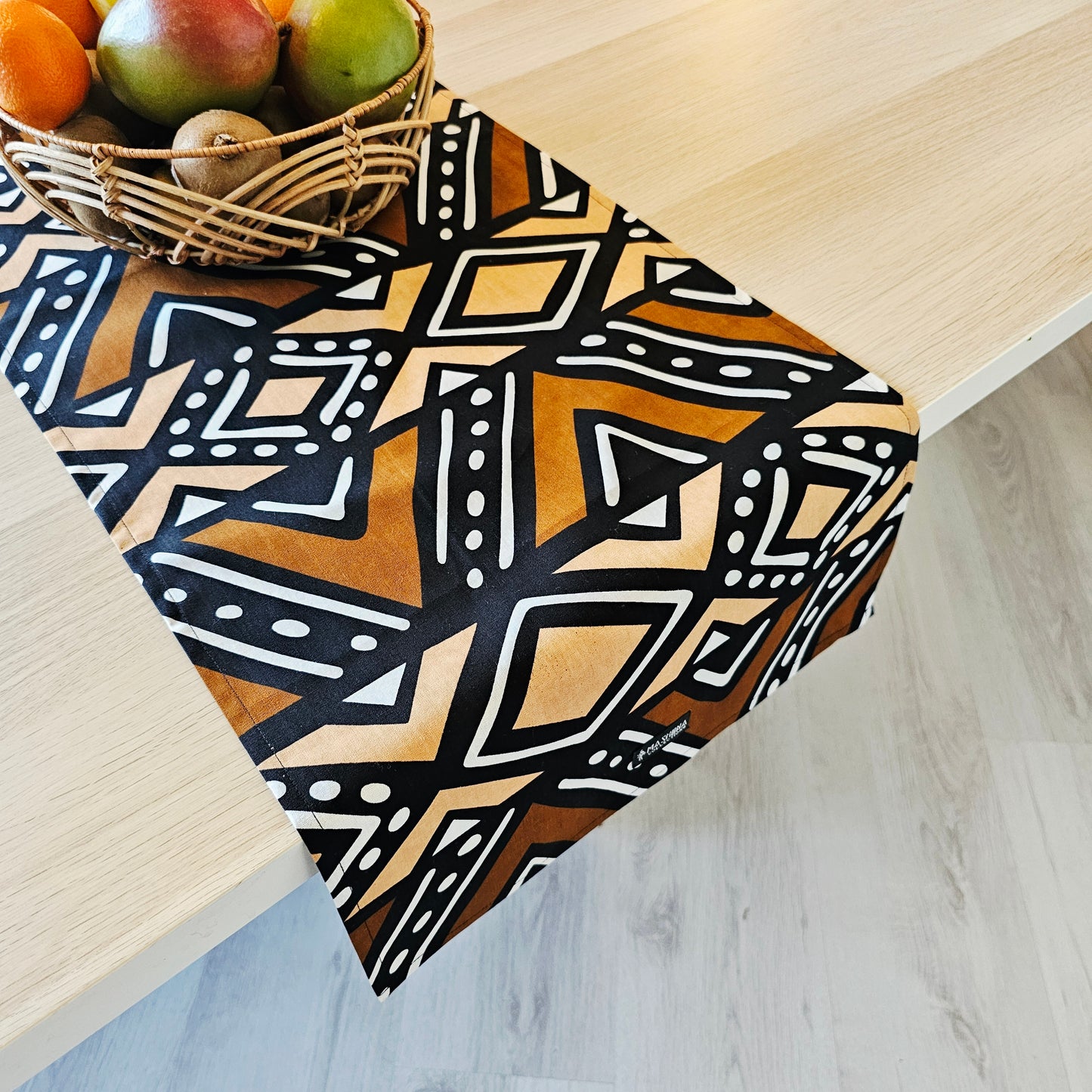 Table Runner 160x35cm | 180x35 | 200x35cm | 100% Cotton African Print Fabric