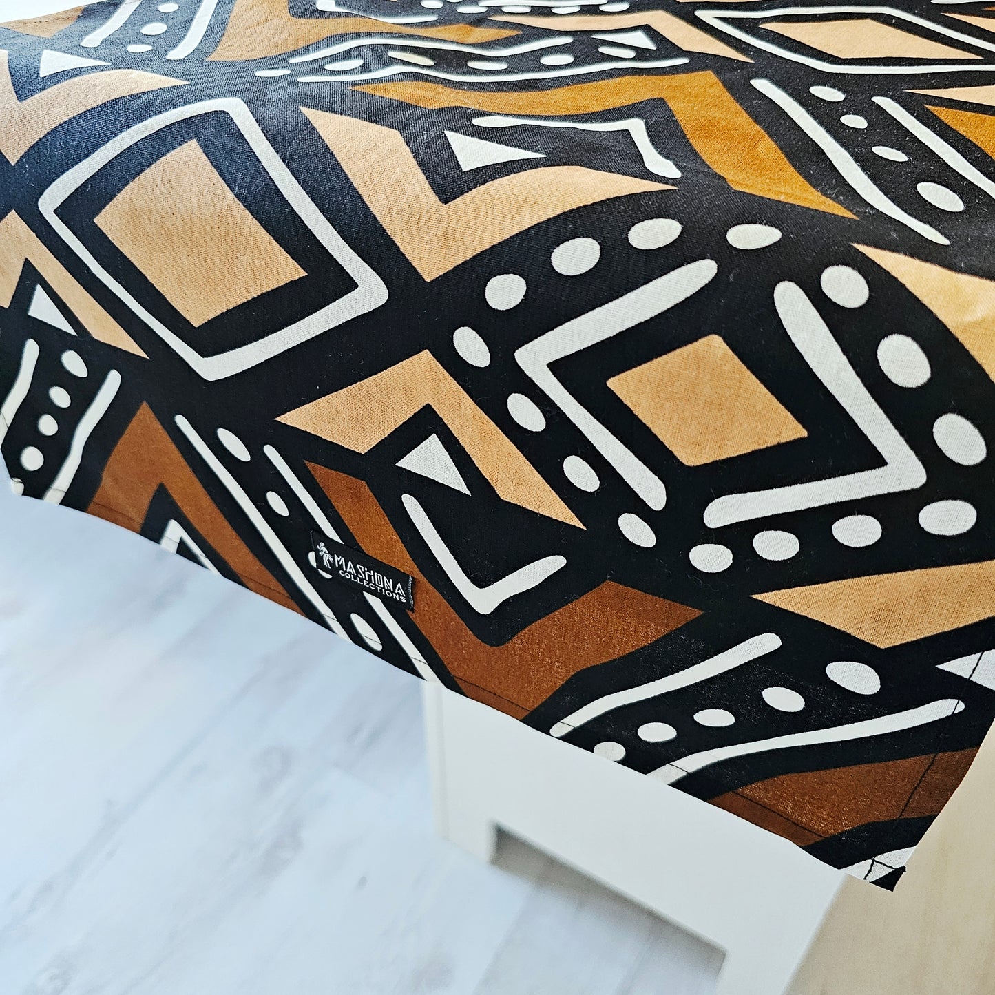 Set of 2 Table Runners 160x35cm | 180x35 | 200x35cm | 100% Cotton African Print Fabric