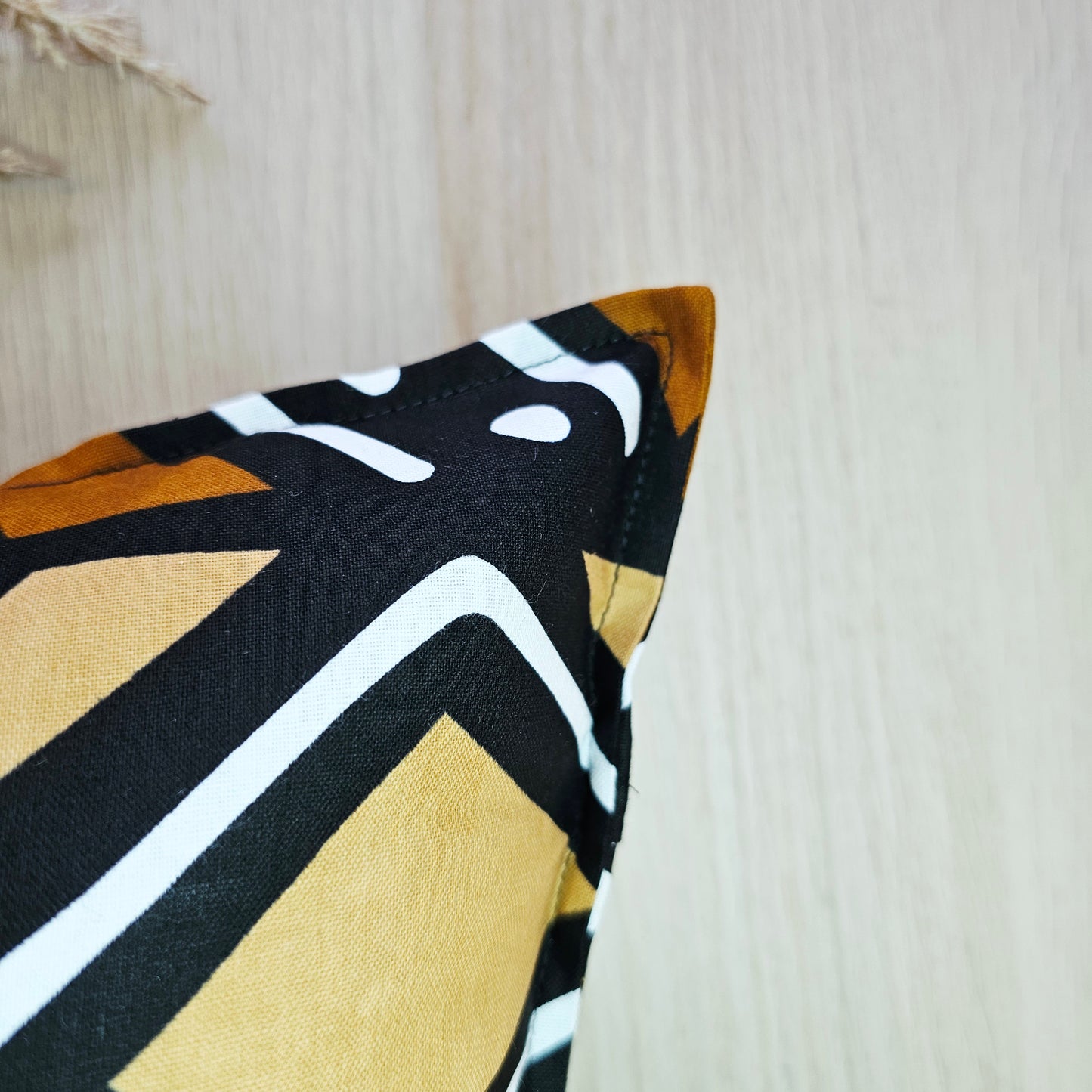 Set of 2 | 4 Cushion Covers |45x45cm | 100% Cotton Wax Ankara Fabric