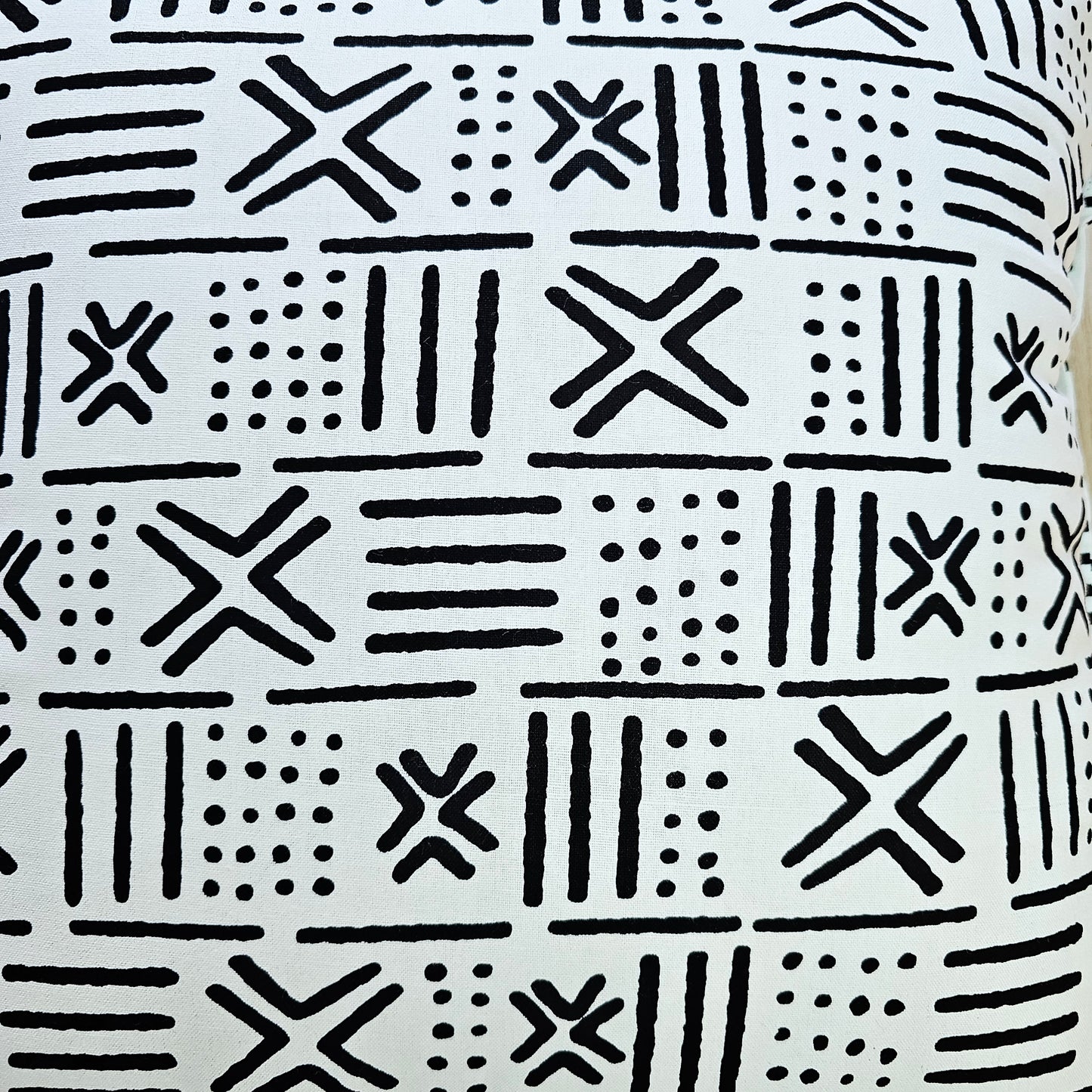 Set of 2 | 4 Cushion Covers |40x40cm | 100% Cotton Wax Ankara Fabric