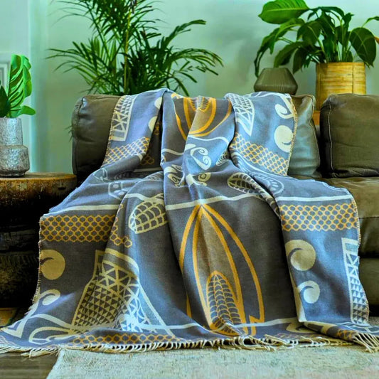 Throw Blanket | Basotho Iron Bone Throw | 150x165cm