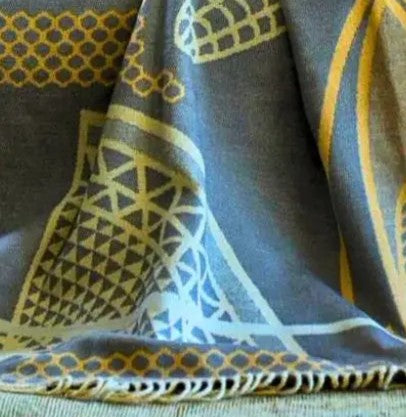 Throw Blanket | Basotho Iron Bone Throw | 150x165cm