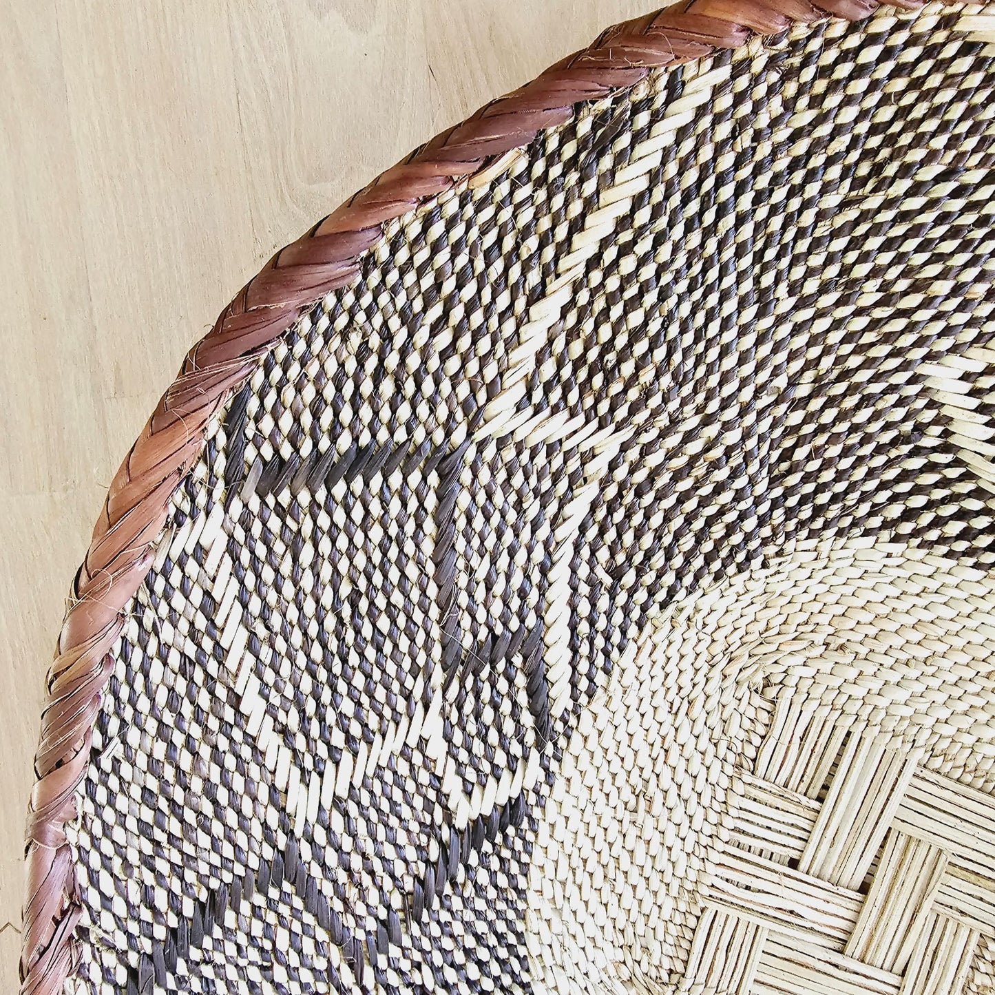 Large | 45cm | Handmade African Wall Baskets | Zimbabwe Baskets | Boho Wall Decor